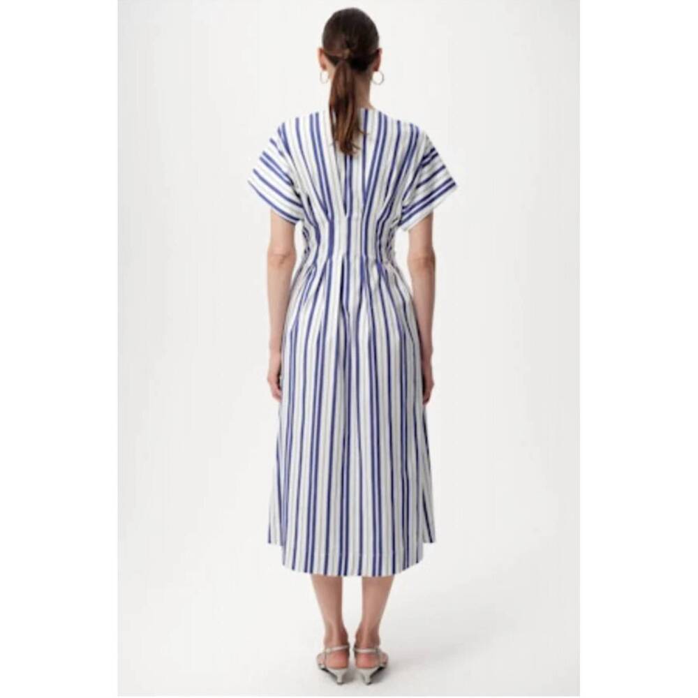 NEW EXQUISE aldrick midi dress in blue - Picture 2 of 5